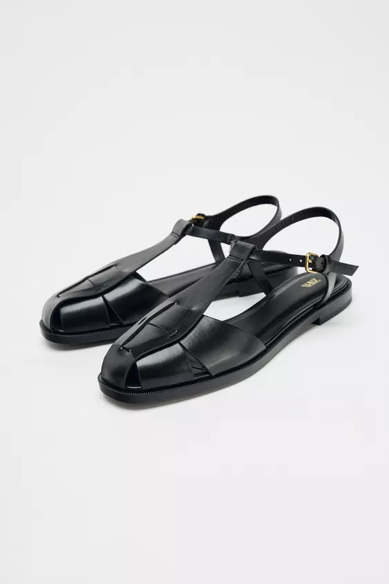 FLAT FISHERMAN SANDALS | Zara US