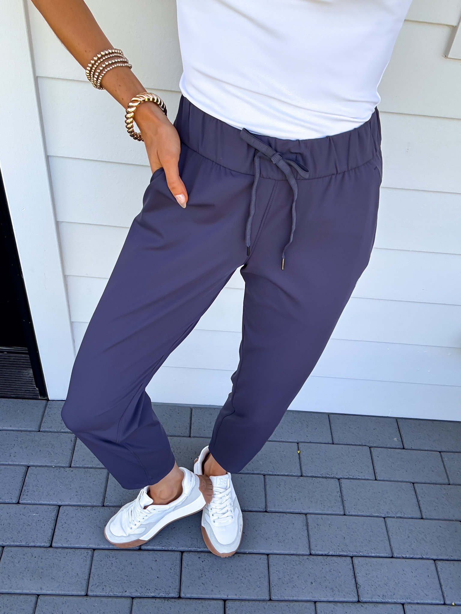 Wearing xsmall joggers. Perfect for a travel outfit or gym outfit. 

#LTKTravel #LTKfitnessgoals #LTKActive