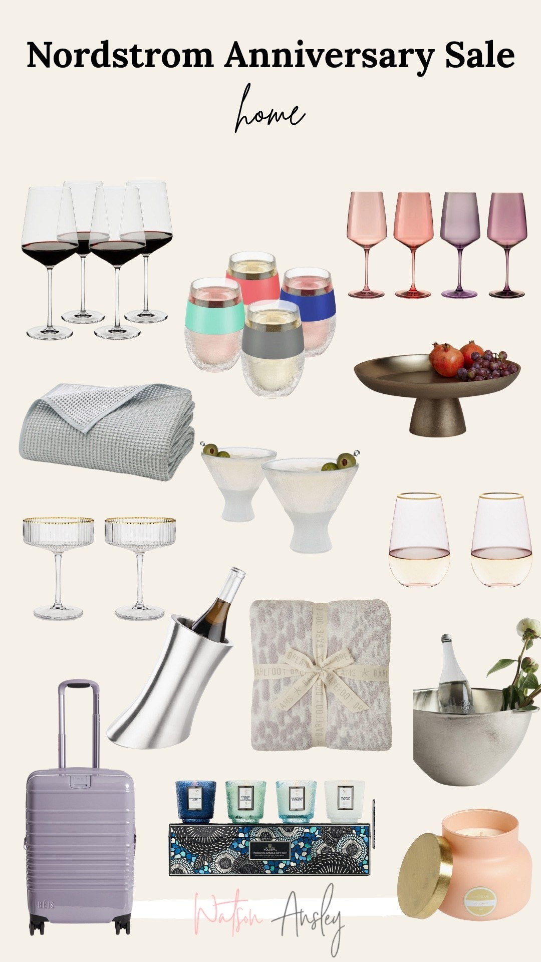 Shop home, gifts, and travel items on sale for the Nordstrom Anniversary Sale!

Click the images to shop!

home | blanket | wine | glasses | pool | candles | platter | bowl | chiller | gifts | tray | bucket | NSALE | decor | kitchen | bar ware | coup | gold rim | stemless

#LTKSaleAlert #LTKStyleTip #LTKHome