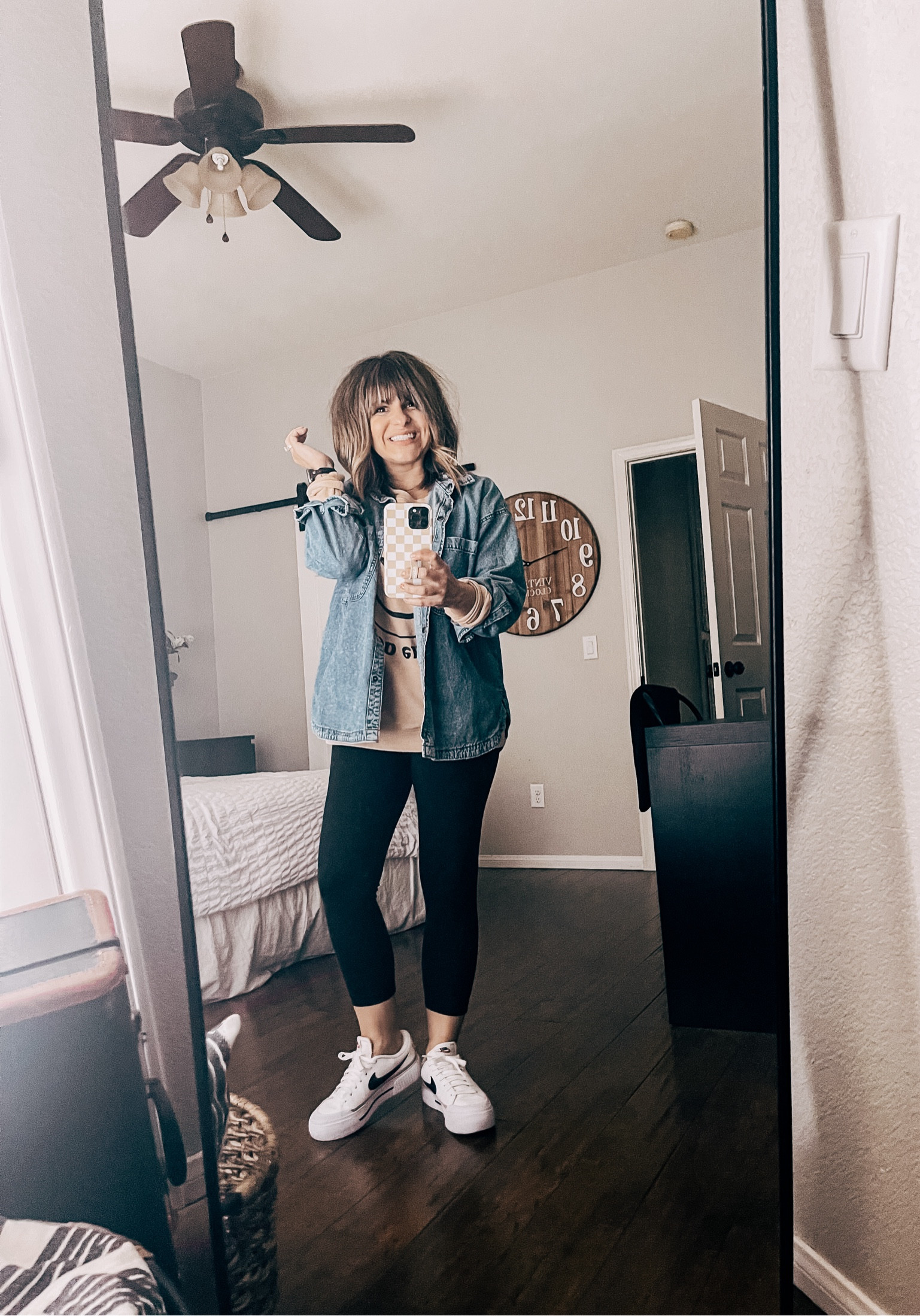 Fun and comfy almost Friday outfit! 



#outfitinspo #styleinspo #outfitinspiration #styleinspiration #outfitoftheday #lookoftheday #styleblog #fashionblog #dailystyle 
#momblog #mom #mommastyle #momstyle 

#LTKstyletip #LTKfindsunder50