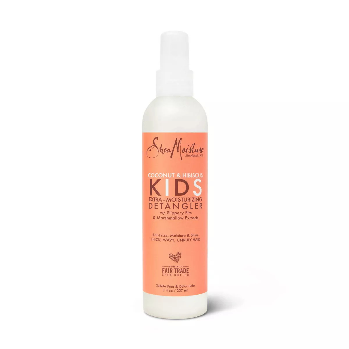 SheaMoisture Coconut & Hibiscus Kids Extra-Moisturizing Detangler - 8 fl oz | Target