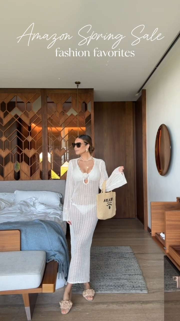 the best look for less coverup 🤍 obsessed! wearing a small  🫶🏼 

 #LTKSaleAlert