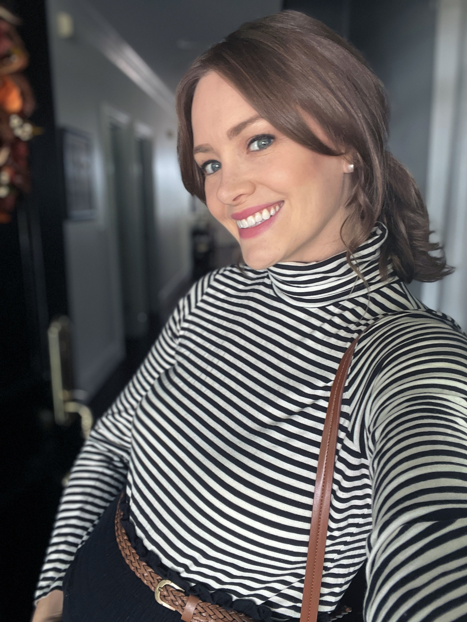 Another turtleneck from Everlane:) This cotton one is almost sold out, but the ribbed one is fully in stock and I actually think it’s more comfortable😆