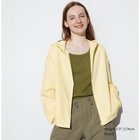 Uniqlo - UV Protection Pocketable Parka - Yellow - XS | UNIQLO (UK)