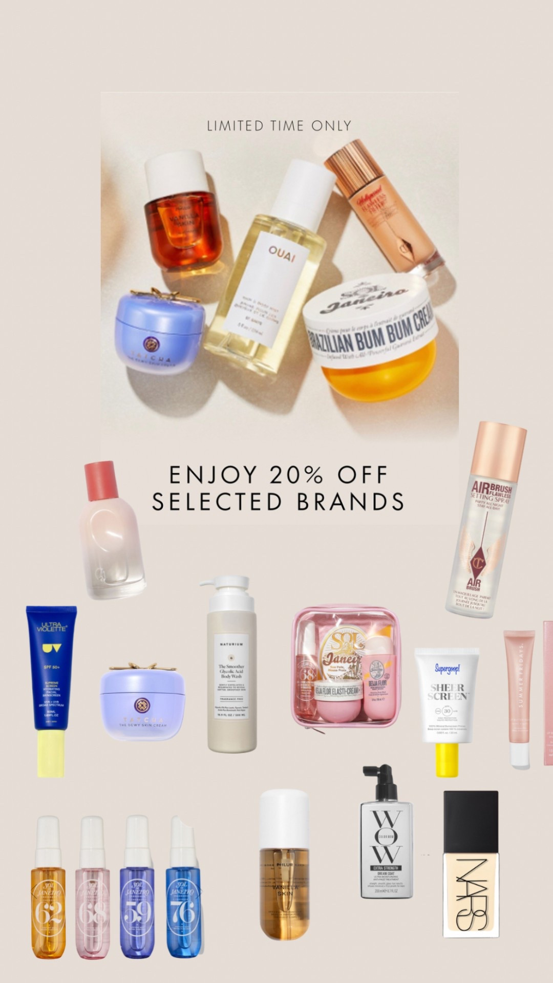 The perfect time to stock up on summer energy essentials specially for travelling! #spacenk have got 20% off selected beauty favourites - I have linked some of my favourites 🤍 #beauty #hair #makeup #summerbeauty #travelbeuty #newinmakeup 

#LTKsummer #LTKbeauty #LTKuk
