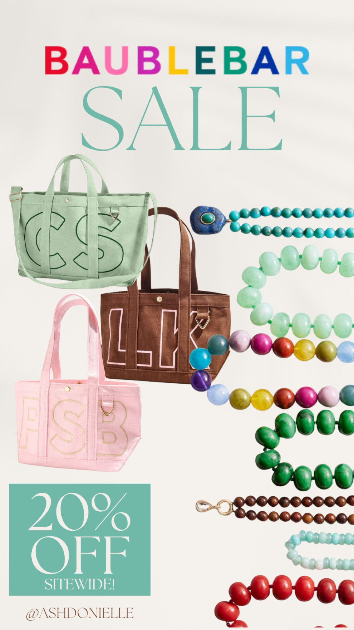 20% off the Baublebar site! 

#LTKgrwm #LTKootd #LTKSaleAlert