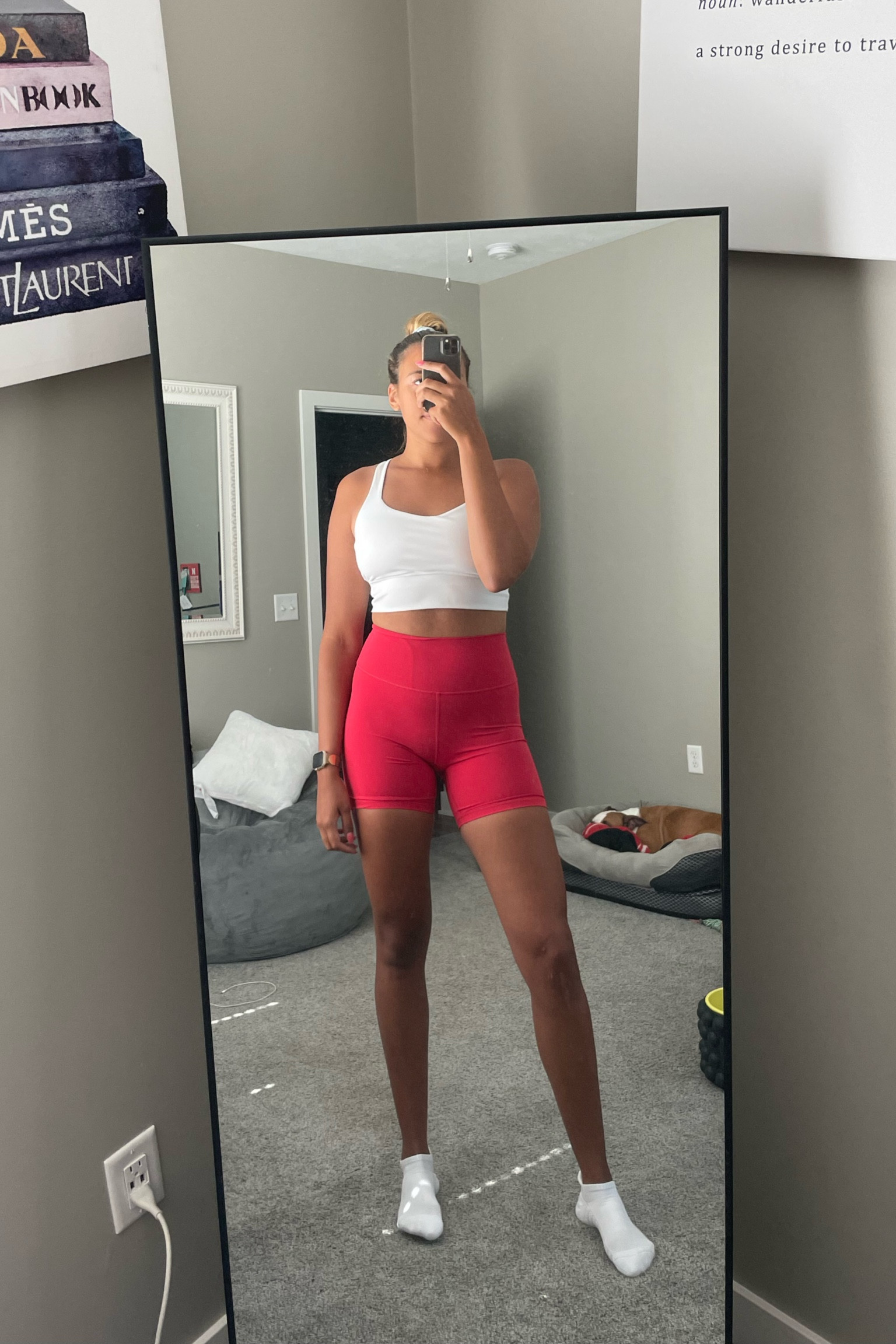 4th of july workout outfit 🎆💙 #4thofjuly #festive 

#LTKFitness #LTKunder50 #LTKSeasonal