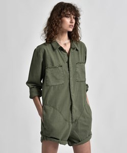 SUPER KHAKI PROPHECY JUMPSUIT | OneTeaspoon