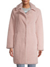 Click for more info about Time and Tru Women's Long Teddy Bear Faux Sherpa Coat