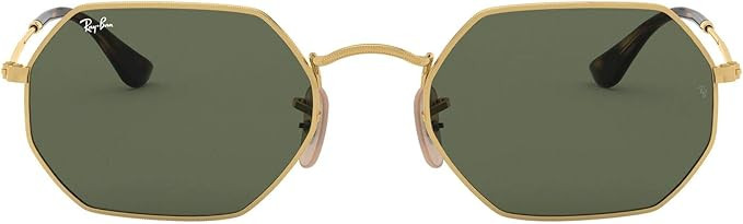 Ray-Ban Rb3556n Octagonal Flat Lens Sunglasses | Amazon (US)