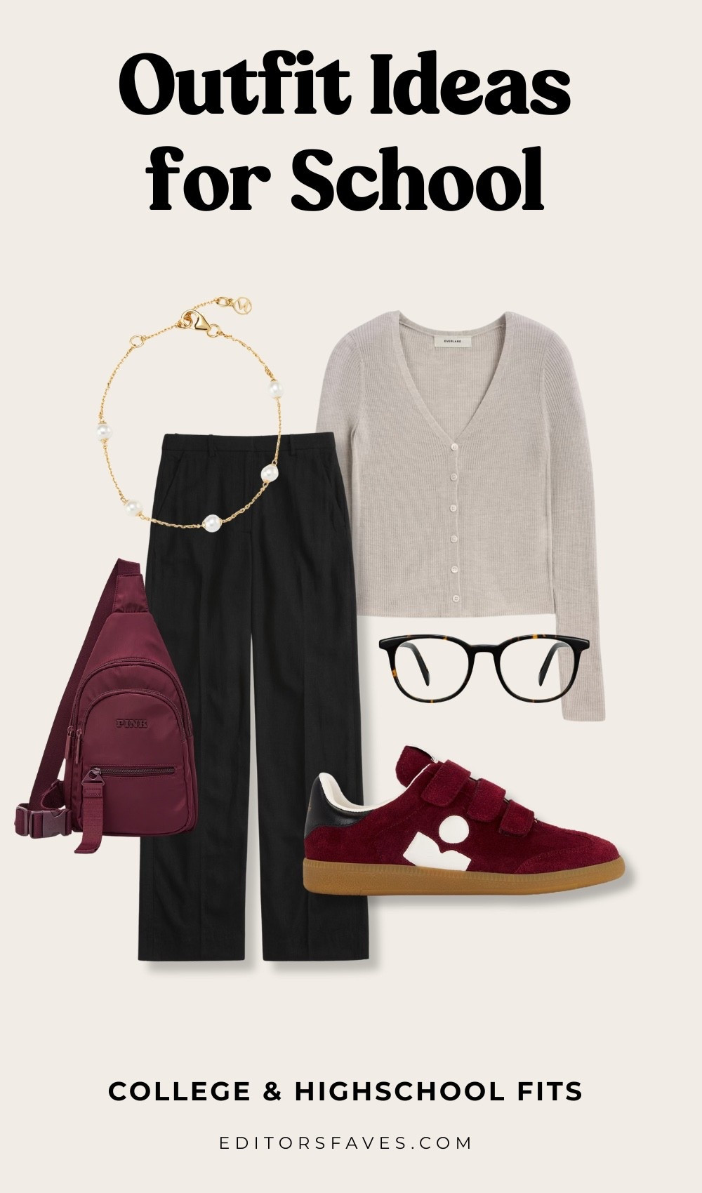 Cute outfit ideas for school

If you’re stuck in a morning rut staring at your closet, these outfit ideas for school will save your closet. We’ve curated easy, trendy outfit ciombinations you can throw on in under five minutes and still look totally chic. These outfit ideas for school include cute basics, must-have layers, and repeatable formulas that make getting dressed easier than your 8AM class. 

Think slouchy knits, high-waisted cargos, varsity jackets, and sneakers that can survive a full day of walking. Looking for back to school outfit inspo, teen style ideas, or everyday looks that still make a statement? This is your back to school outfits cheat sheet. 

Take a look at this big list of outfits for school ideas you’ll actually wear, links to shop, and tips for making your school fits awesome.

#LTKSeasonal #LTKU #LTKSaleAlert