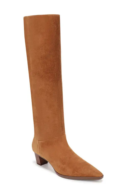 SARTO by Franco Sarto Genevieve Knee High Boot in Brown at Nordstrom, Size 5.5 | Nordstrom