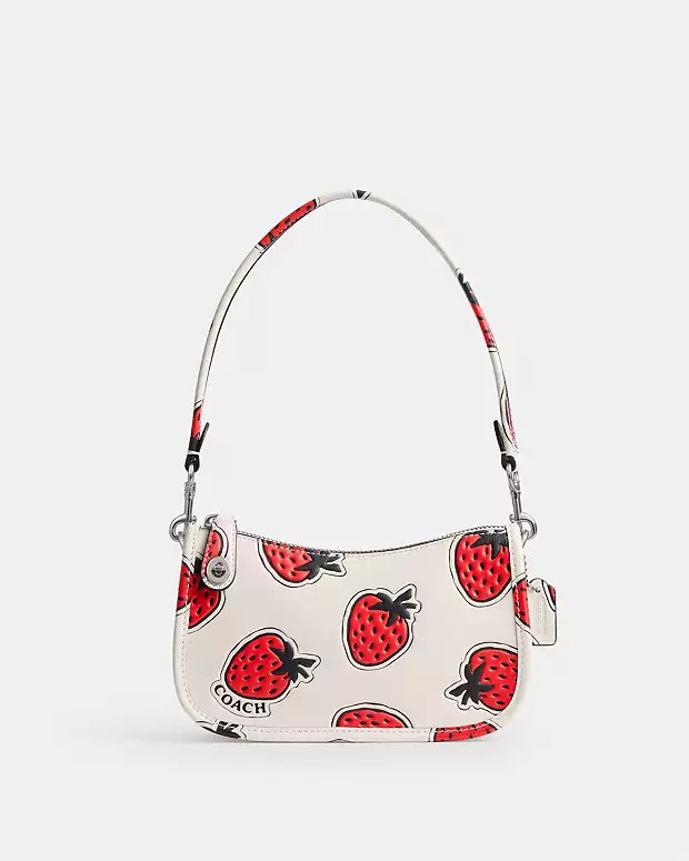 Swinger Bag 20 With Strawberry Print | Coach (US)
