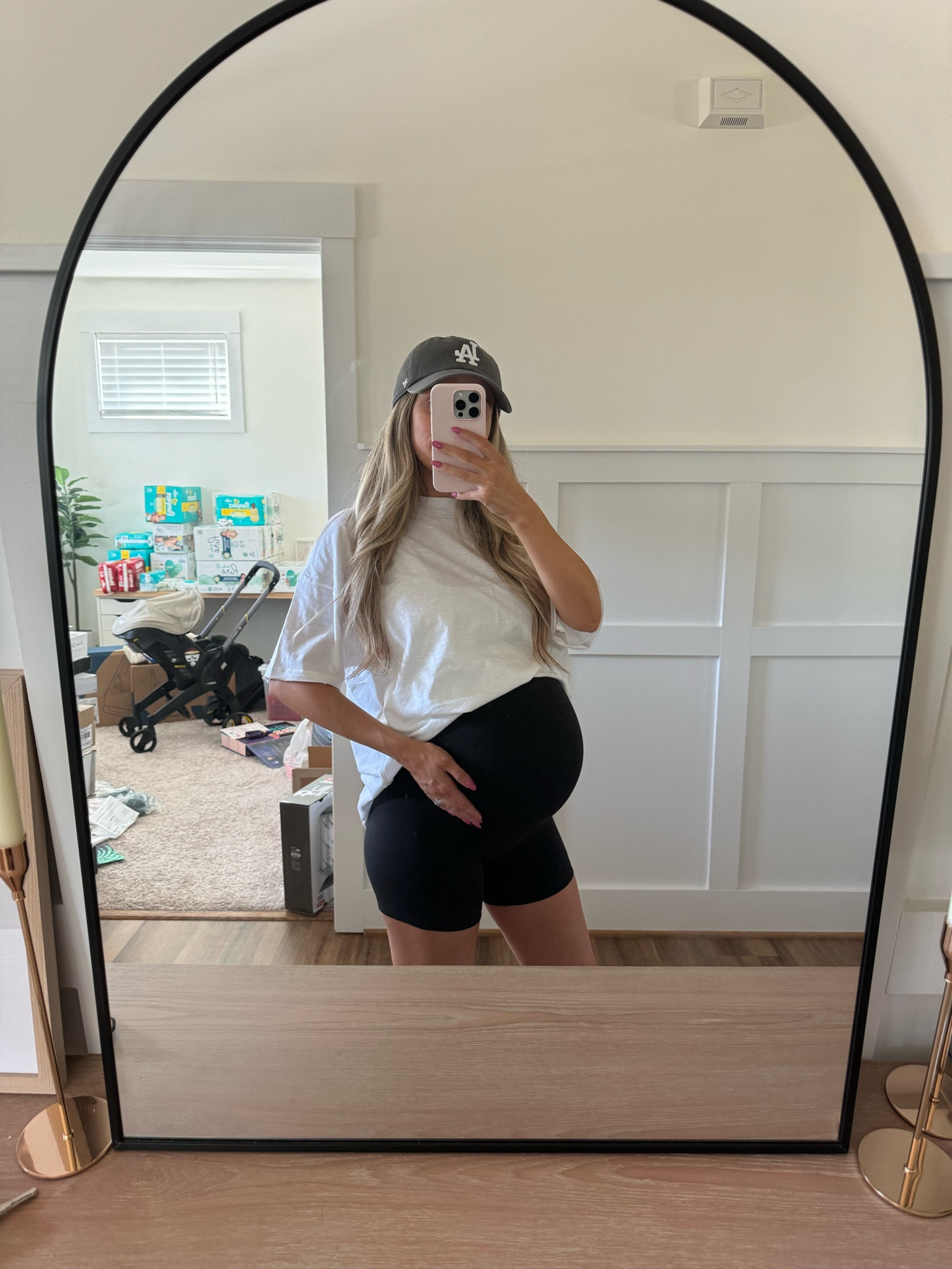 Can’t recommend these maternity biker shorts enough!!!! By my favorite legging brand so you already know material and comfort is 13/10! Wearing a xs 

#LTKFindsUnder50 #LTKStyleTip #LTKBump
