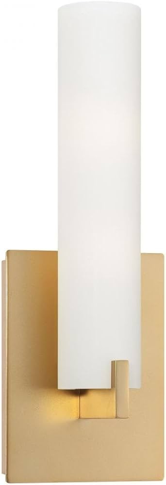 George Kovacs P5040-248, Tube, 2 Light Wall Sconce, Honey Gold | Amazon (US)