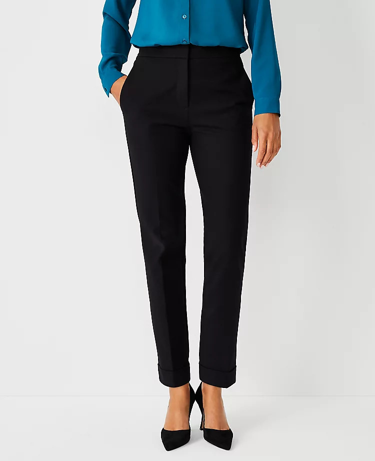 The High Rise Eva Ankle Pant | Ann Taylor