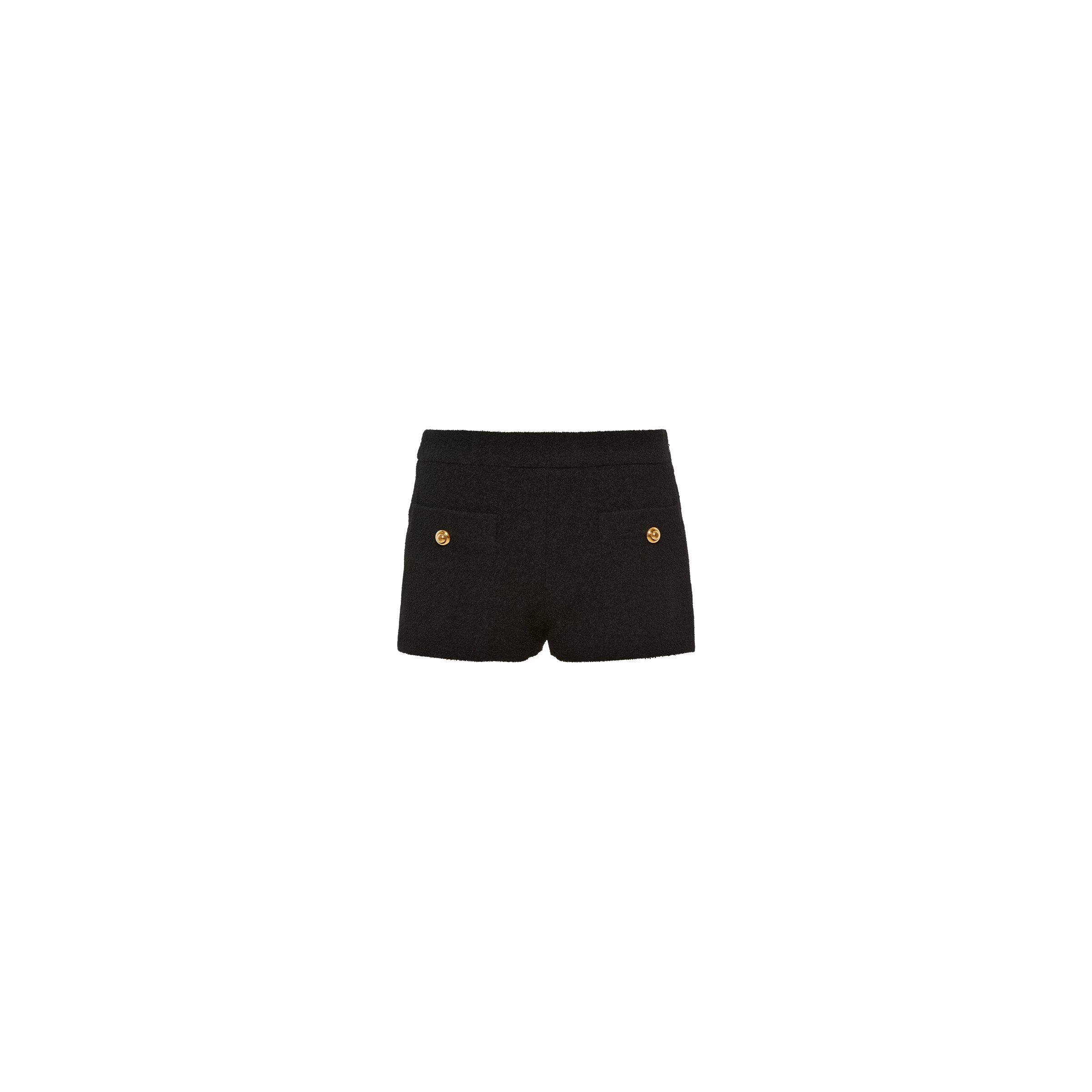 Bouclé shorts | Miu Miu US