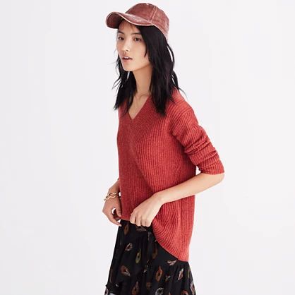 Woodside Pullover Sweater | Madewell