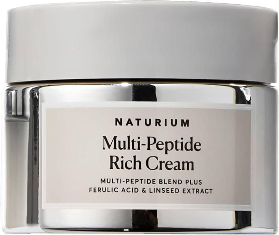Naturium Multi-Peptide Rich Cream, Hydrating & Nourishing to Help Appearance of Fine Lines & Wrin... | Amazon (US)