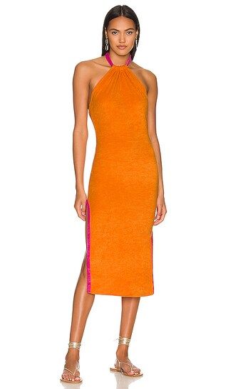 Lana Midi Dress in Orange Poppy | Revolve Clothing (Global)