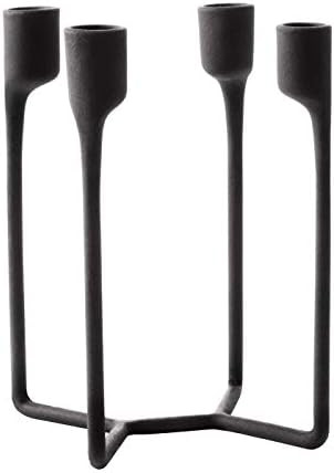 Normann Copenhagen Candle Stand, Black, 11,5x11,5x20 | Amazon (US)