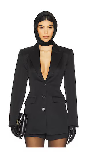 Jean Blazer in Black | Revolve Clothing (Global)