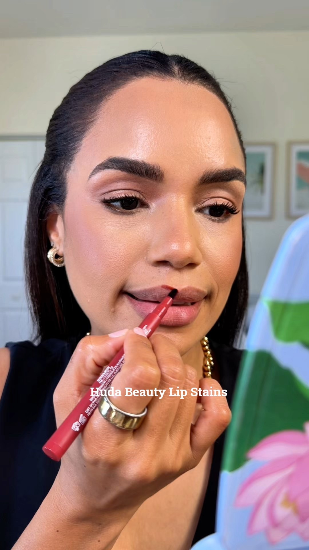 Huda Beauty Lip Stains THE BURGER TEST #hudabeauty #lipstains 

#LTKBeauty
