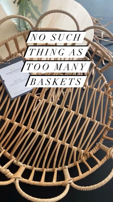 Spring decor - perfect table basket to decorate for spring! 

#LTKFind #LTKhome #LTKSeasonal