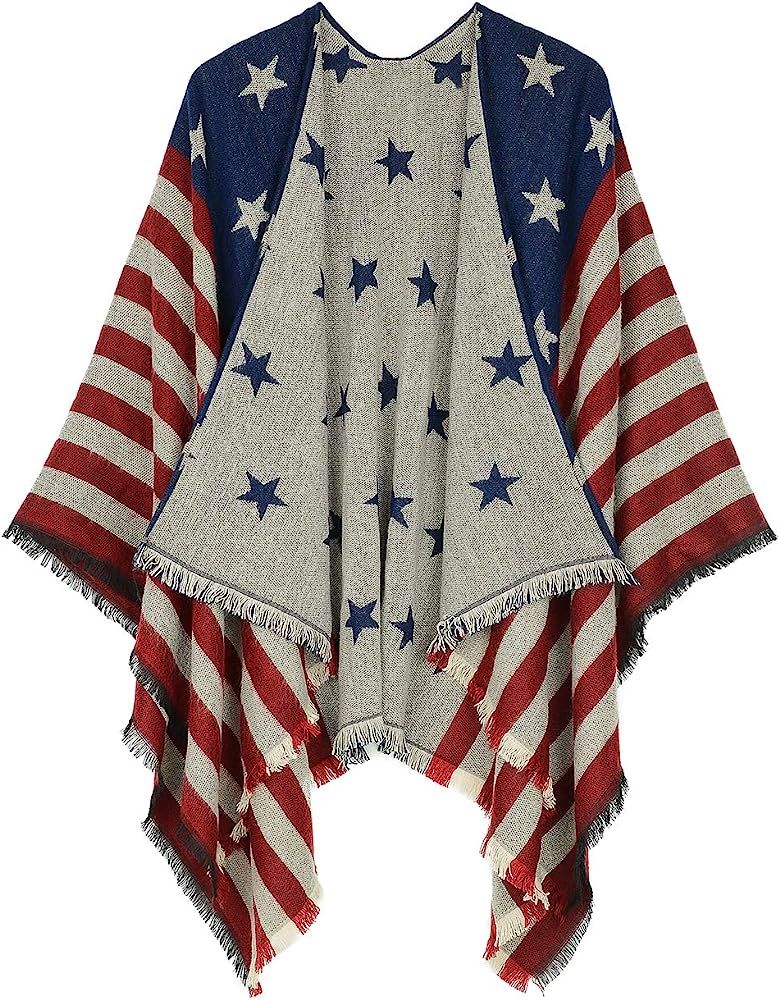 Century Star Thick Tartan Scarf Oversized Blanket Soft Warm Shawl Classic Plaid For Women | Amazon (US)
