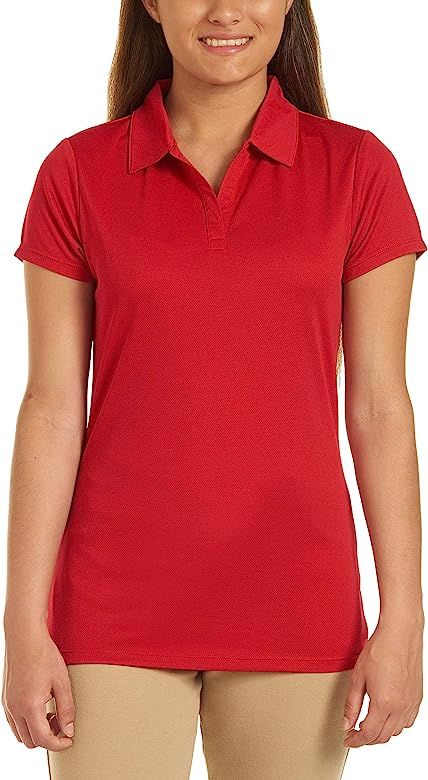 Nautica Junior's Uniform Short Sleeve Performance Polo | Amazon (US)