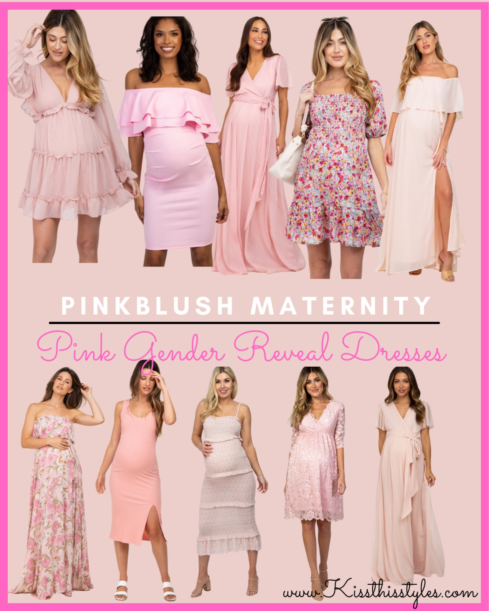 Pink Blush Maternity Dresses

Here are some of my favorite pink Maternity dresses!

These would be perfect for a gender reveal party and for a baby shower.

Code: Hilarykutik25off will save you 25% off



Thanksgiving dress
Holiday dress
Fall dress
Fall outfit
Family pictures outfit
Pumpkin patch outfit 
Maternity style
Maternity dress
Maternity outfit
Maternity shoot dress
Princess dress
Baby shower dress
Gender reveal dress 
Pink gender reveal dress
Pink baby shower dress