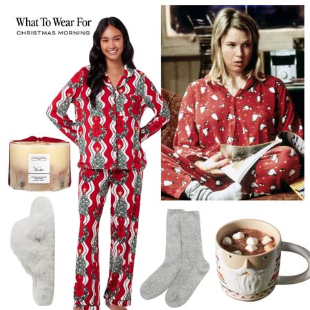 Outfits inspired by Christmas films 🎄✨

Bridget jones diary, festive pyjamas, winter candle, white company, slippers, cashmere socks

#LTKstyletip #LTKHoliday #LTKSeasonal