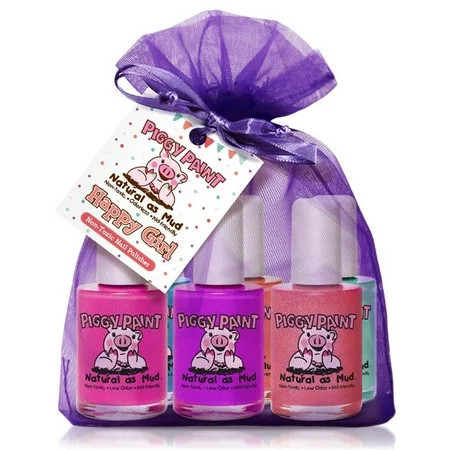 Piggy Paint 891 Happy Girl Nail Polish - Pack of 6 | Walmart (US)