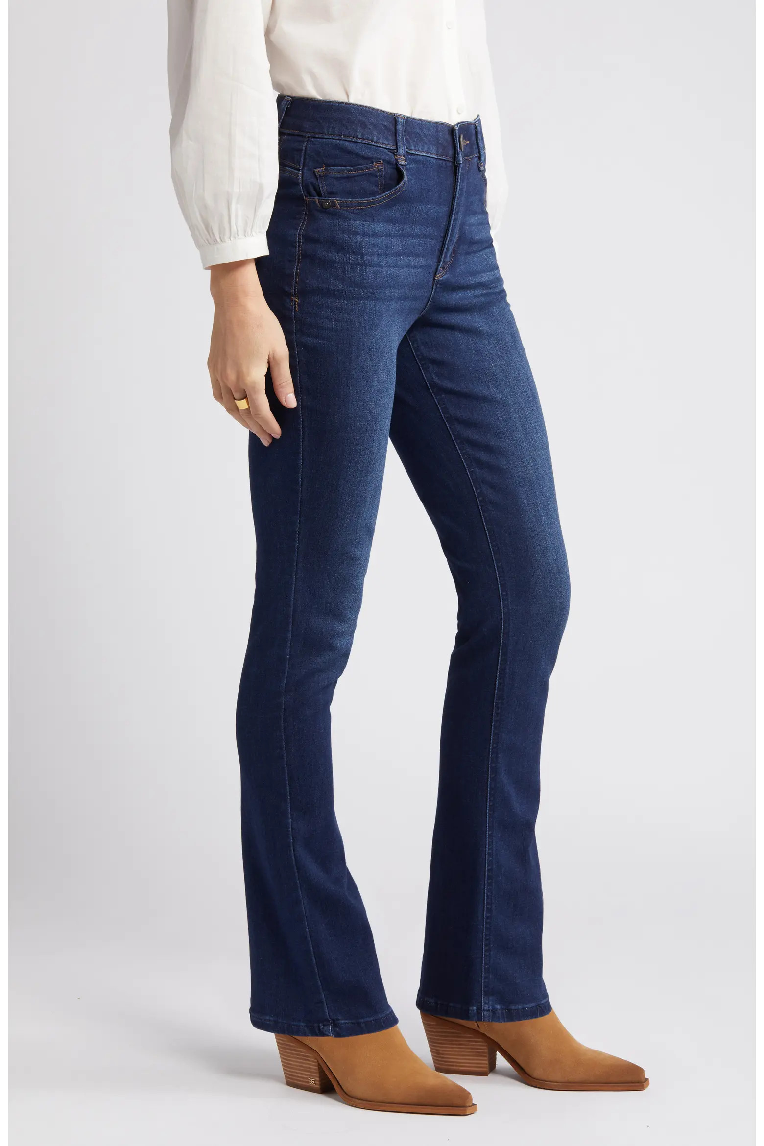 Wit & Wisdom Brittany High Waist Baby Bootcut Jeans (Women) | Nordstrom | Nordstrom