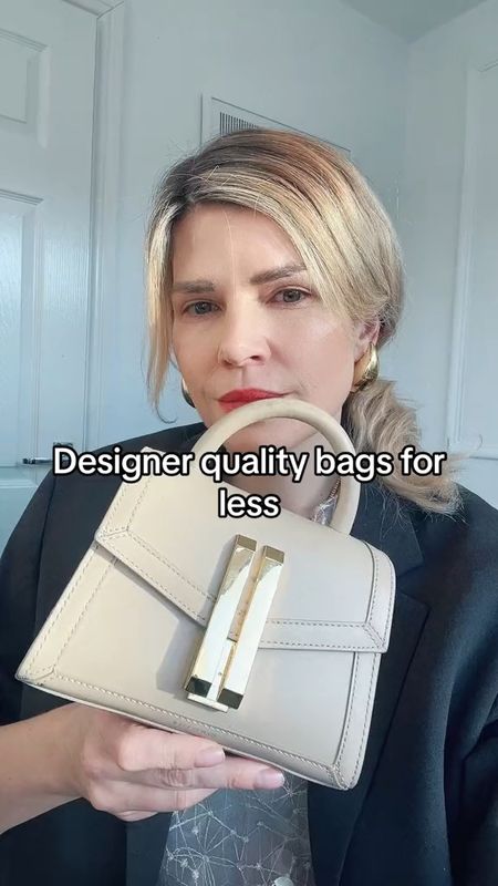 Designer quality for less, premium bags, sezane bag, demellier bag 

#LTKVideo #LTKitbag #LTKover40