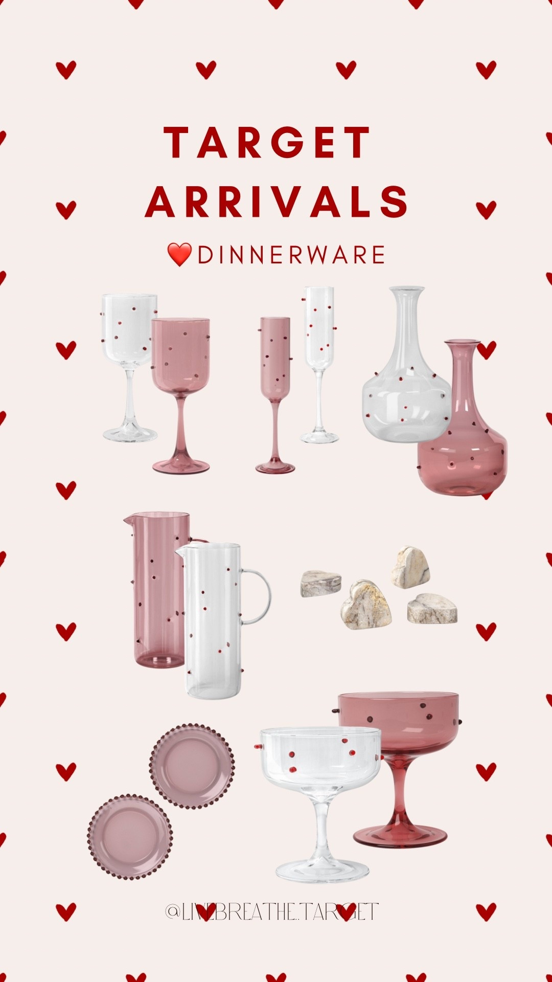 Target dinnerware for February 🩷

#LTKHome #LTKSeasonal #LTKFindsUnder50