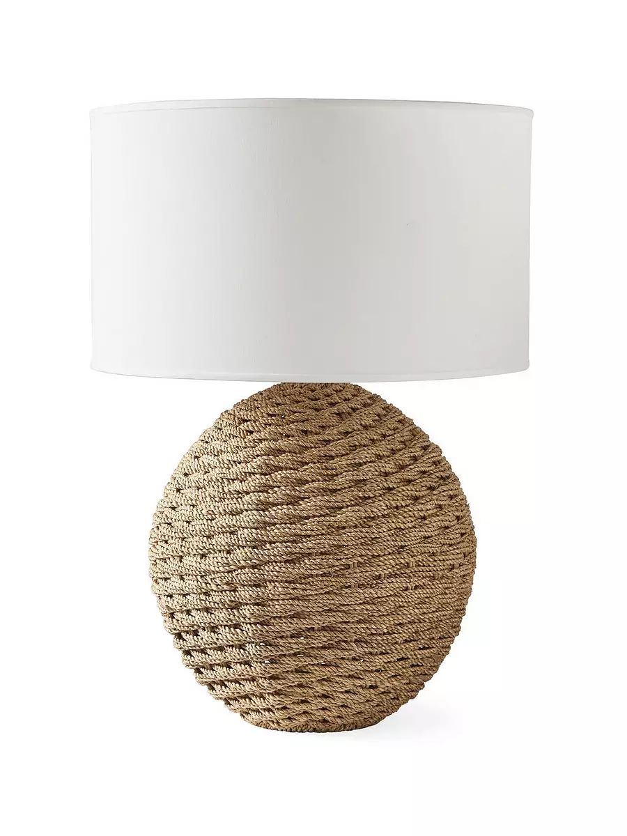 Abbott Table Lamp - Round | Serena and Lily