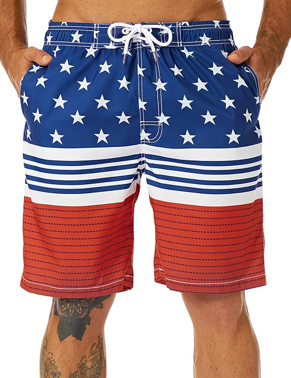 KAILUA SURF Mens Swim Trunks Long, Quick Dry Mens Boardshorts, 9 Inches Inseam Mens Bathing Suits... | Amazon (US)