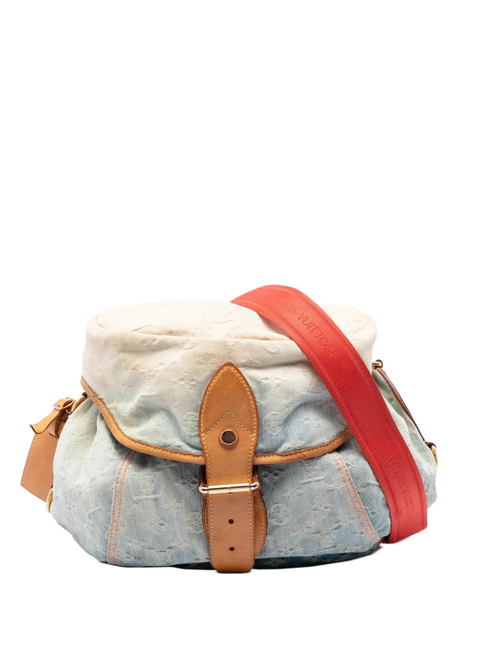 Louis Vuitton Pre-Owned 2010-2025 Monogram Denim Sunshine crossbody bag - Blue | Farfetch Global