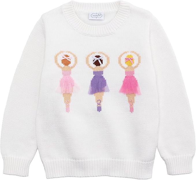 Mud Pie Baby-Girls Mud Pie Kids Ballerina Sweater | Amazon (US)
