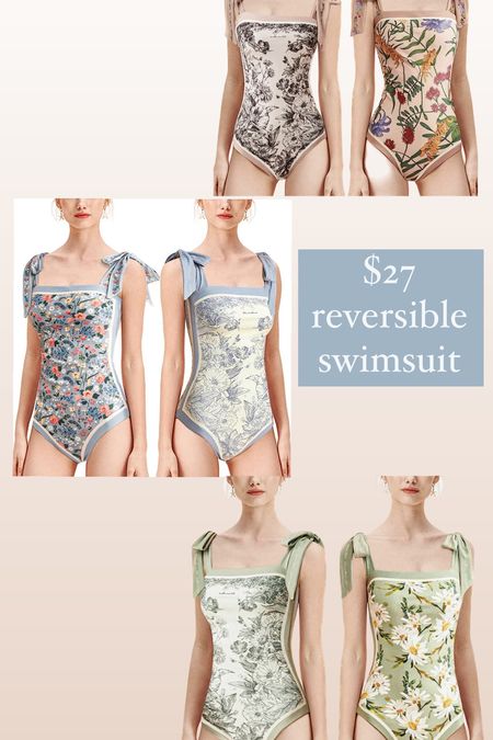Amazon swimsuit for women
Reversible swimsuit
Floral swimsuit 
One piece Amazon swimsuit for women
Swimsuit under $30


#LTKunder50 #LTKtravel #LTKswim