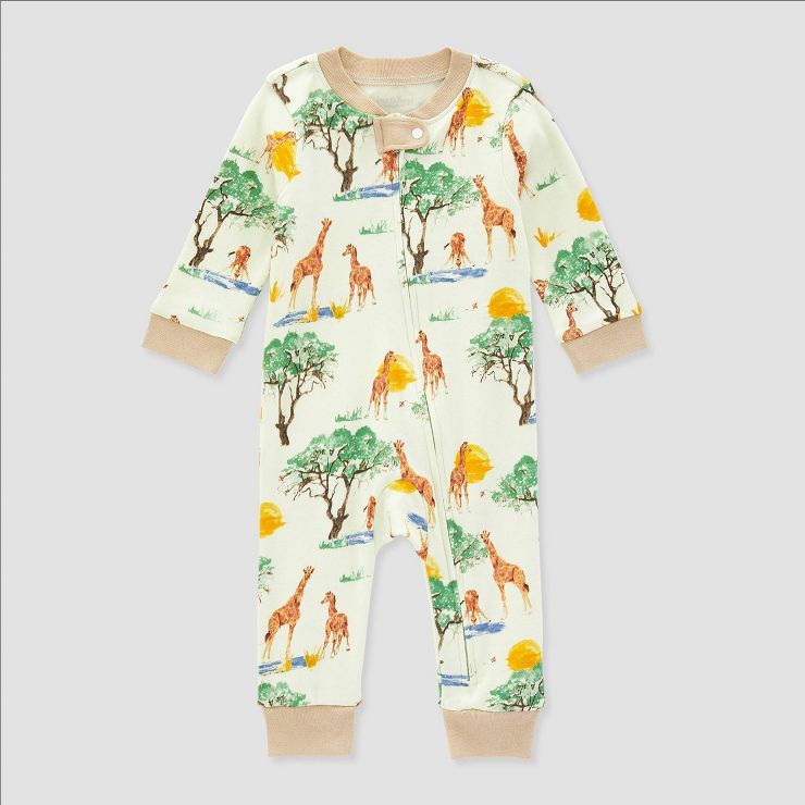 Burt's Bees Baby® Baby Giraffe Sleep N' Play - Light Green | Target