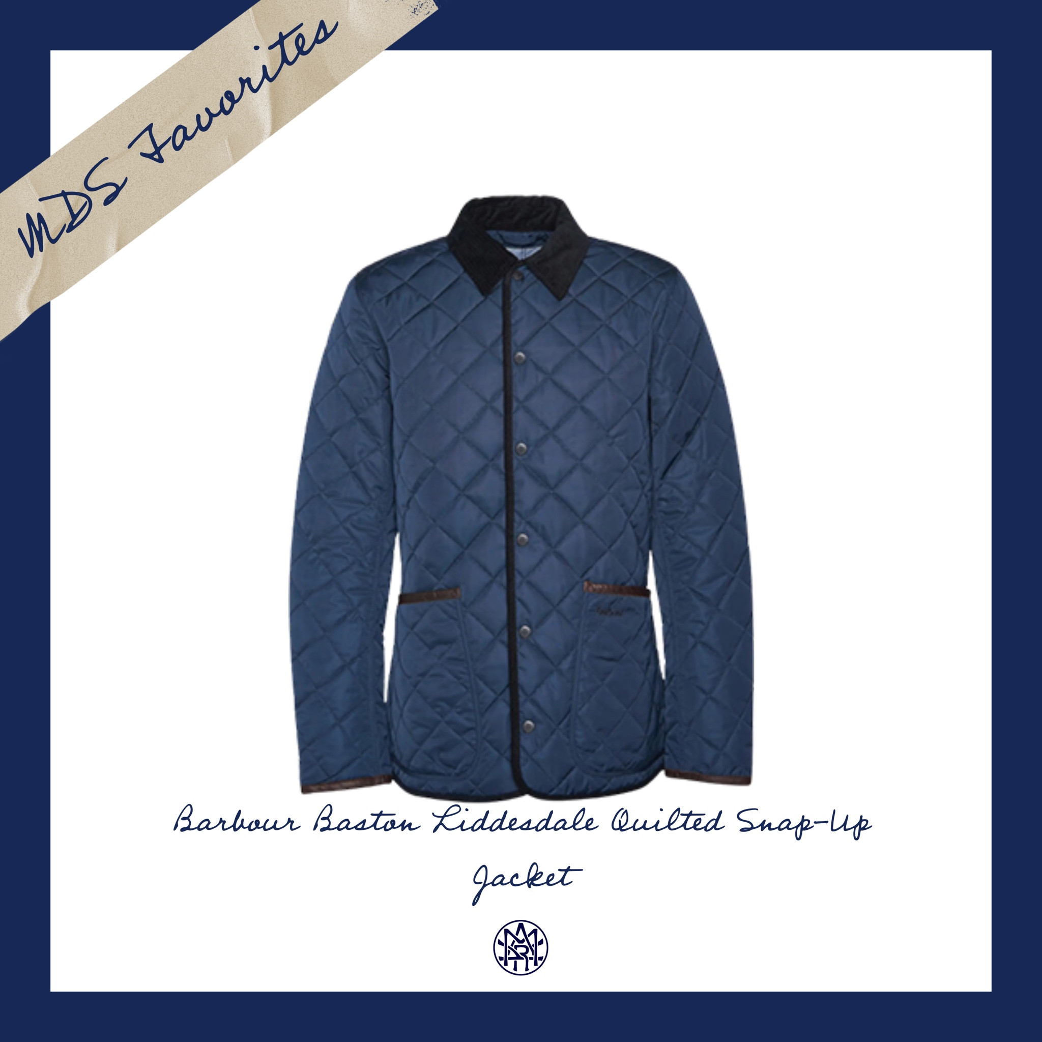 MDS Favorites Ⓜ️💙 | Barbour Jacket