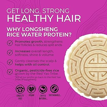 VIORI Terrace Garden Shampoo and Conditioner Bar Set and Bamboo Holder- Made with Rice Water for ... | Amazon (US)