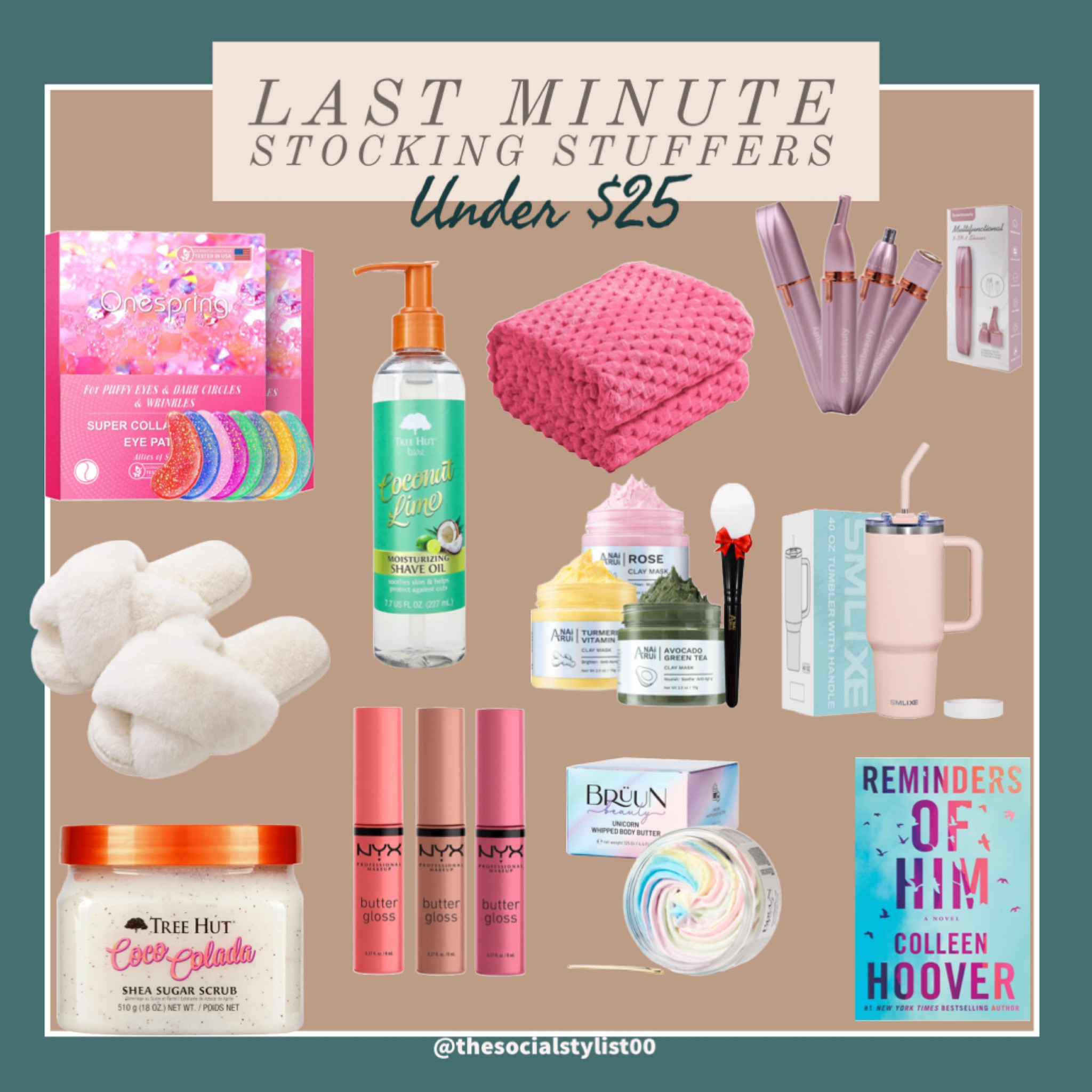 Last Minute Stocking Stuffers for Her Under $25 

Christmas gifts, gift ideas, gifts for her, gifts for mom, gifts for wife, gifts for daughter, gifts for sister, gifts for girlfriend, self care gifts, affordable gifts, gifts for coworker, stocking stuffer, gifts for women, Amazon gifts, Amazon finds

#LTKbeauty #LTKGiftGuide #LTKHoliday