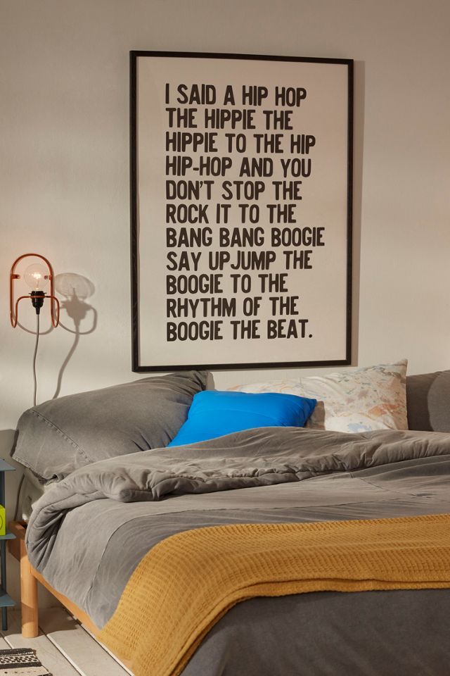 Honeymoon Hotel Rapper's Delight Art Print | Urban Outfitters (US and RoW)