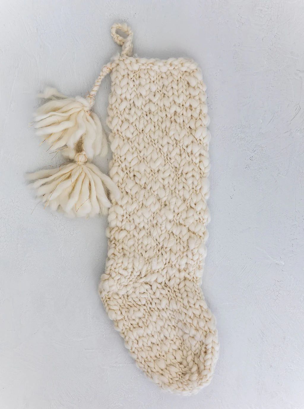 Chunky Knit Stocking | House of Jade Home