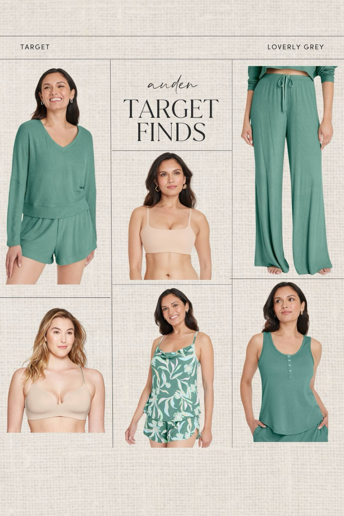 Target Auden finds. These lounge pieces and intimates are all under $30. Loverly Grey, Target

#LTKStyleTip #LTKSeasonal #LTKFindsUnder50