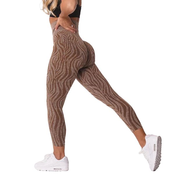 Nvgtn Zebra Pattern Seamless Leggings Women Soft Workout Tights Fitness Outfits Yoga Pants High W... | AliExpress (US)