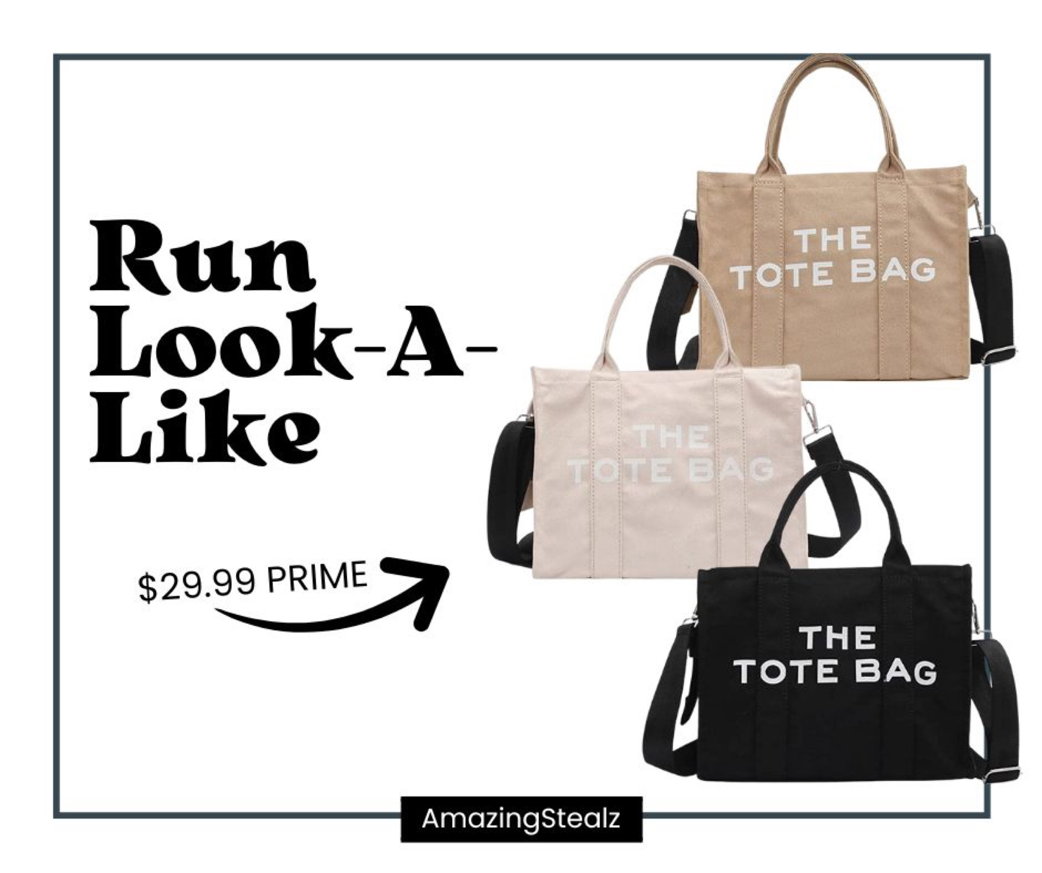 Marc Jacobs Dupe Tote Lookalike Alert on Amazon  

#LTKSeasonal #LTKsalealert #LTKitbag